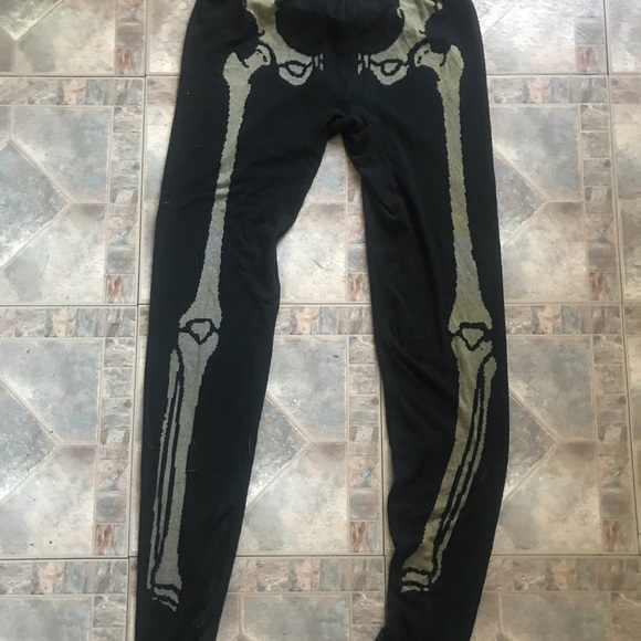 Bernhard Willhelm skeleton leggings - Picture 2 of 4